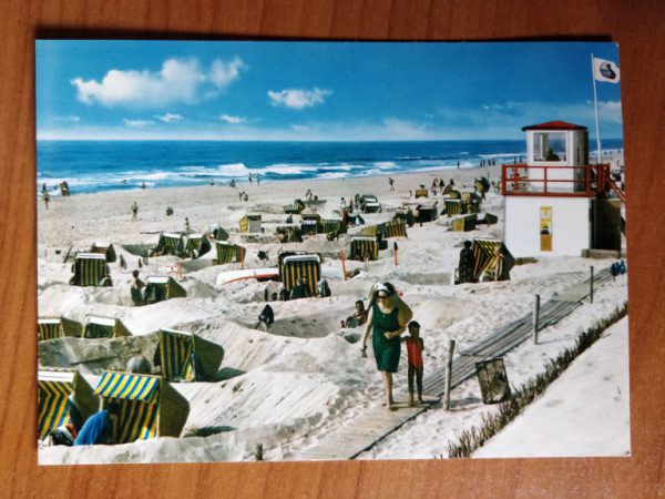 Postcard Nordseebad List Sylt