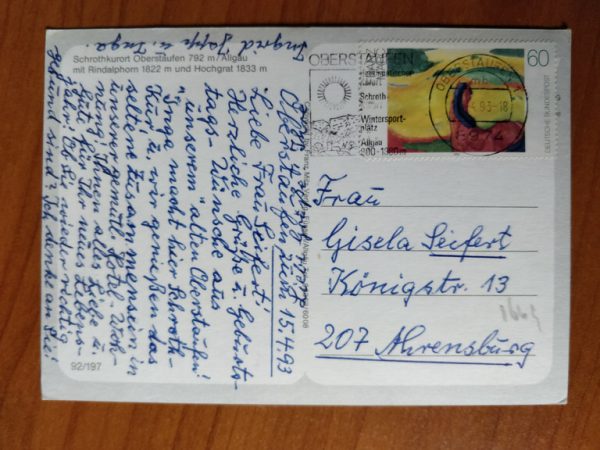 Postcard Kurort Oberstaufen Allgau - Image 2