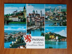 Postcard die schone dreiflussestadt Passau