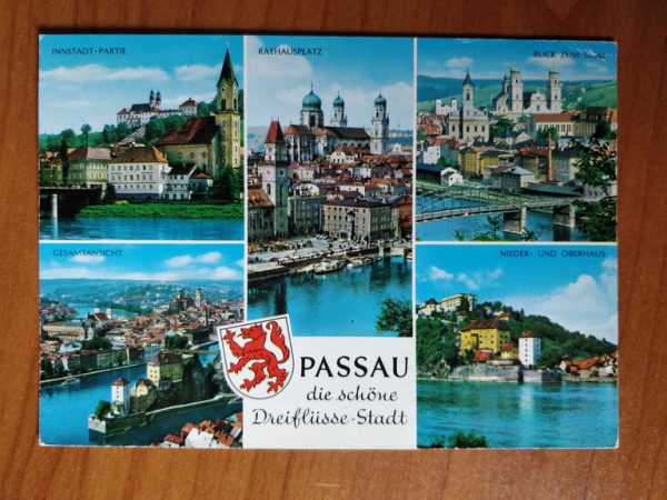 Postcard die schone dreiflussestadt Passau