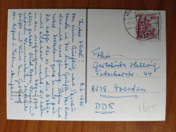Postcard Passau Donau und Liz - Image 2