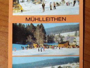 Postcard Muhlleithen 3 pictures