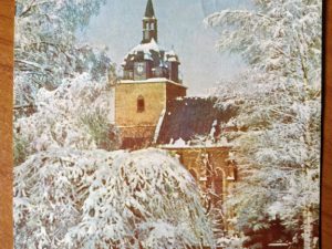 Postcard Stadtkirche Mittweida