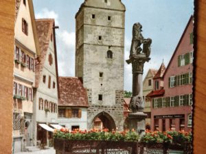Postcard Dinkelsbuhl