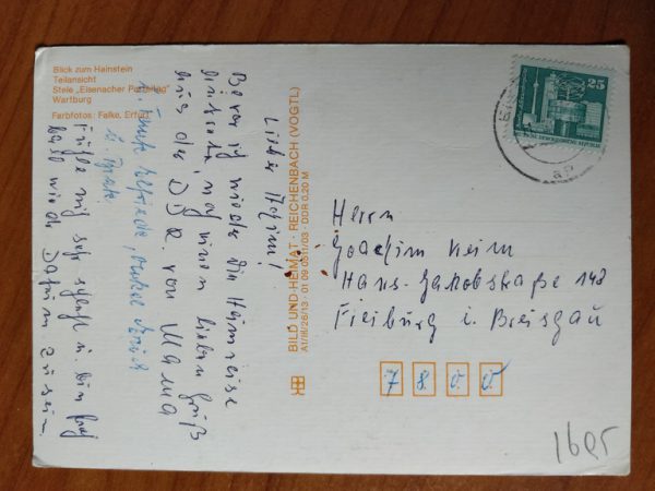 Postcard Grusse aus Eisenach - Image 2