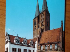 Postcard Stendal Church
