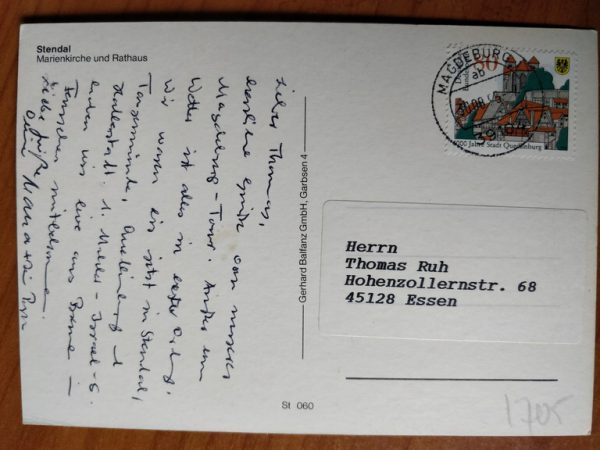 Postcard Stendal Church - Image 2