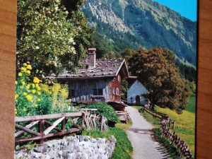 Postcard Gerstruben im Allgau