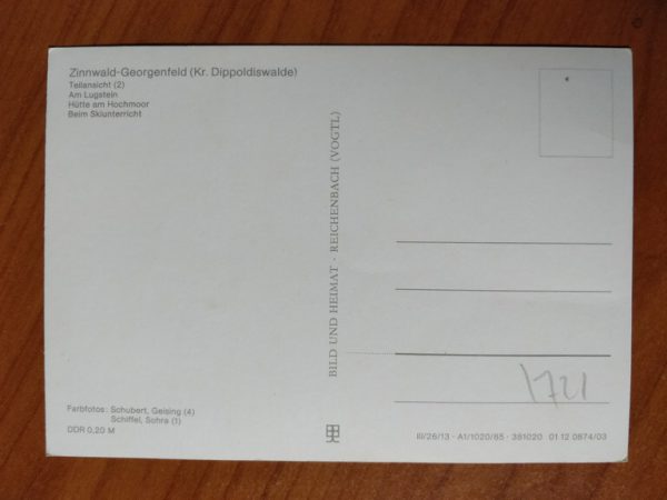 Postcard Zinnwald Georgenfeld - Image 2