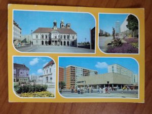 Postcard Magdeburg 4 pictures