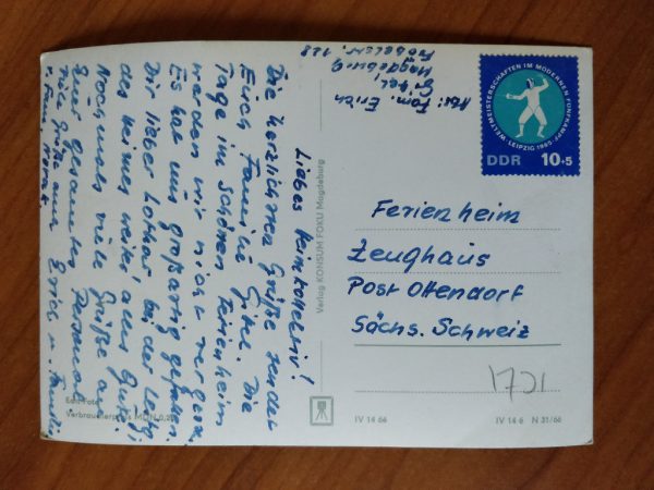 Postcard Magdeburg Kulturpark - Image 2
