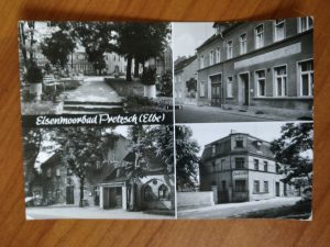 Postcard Pretzsch Eisenmoorbad