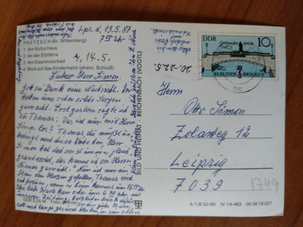 Postcard Pretzsch Eisenmoorbad - Image 2