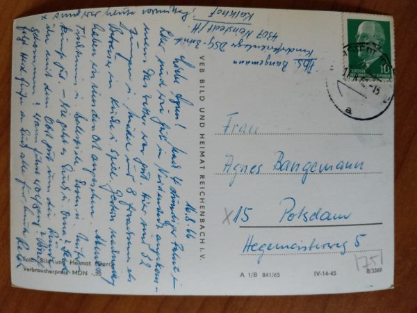 Postcard Neistedt Ostharz - Image 2