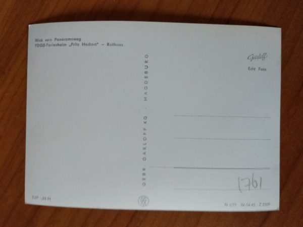Postcard Gernrode - Image 2