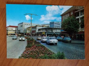 Postcard Neumunster Stadtzentrum