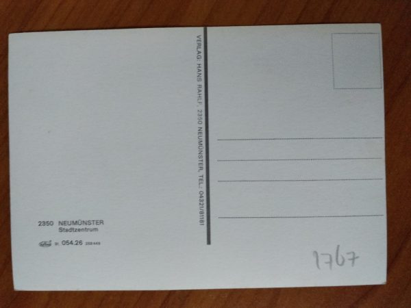 Postcard Neumunster Stadtzentrum - Image 2