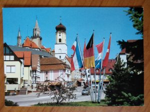 Postcard Sigmarinen an der Donau