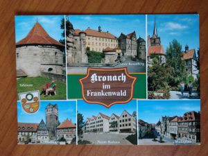 Postcard Kronach im Frankenwald