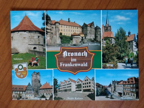Postcard Kronach im Frankenwald