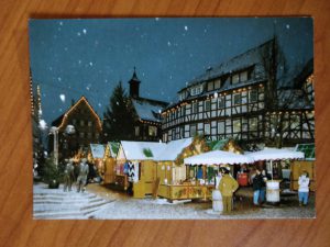 Postcard Weihnachtsmarkt Waiblingen
