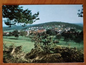 Postcard Bernbach bei Herrenalb