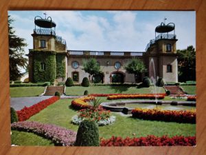 Postcard Bruchsal Stadtgarten