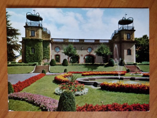 Postcard Bruchsal Stadtgarten