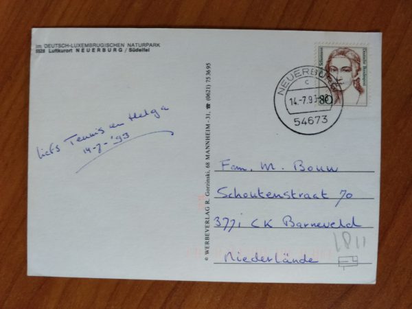 Postcard Luftkurort Neuerburg - Image 2