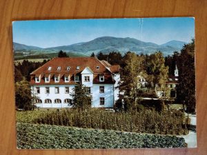 Postcard Sanatorium Marienheim