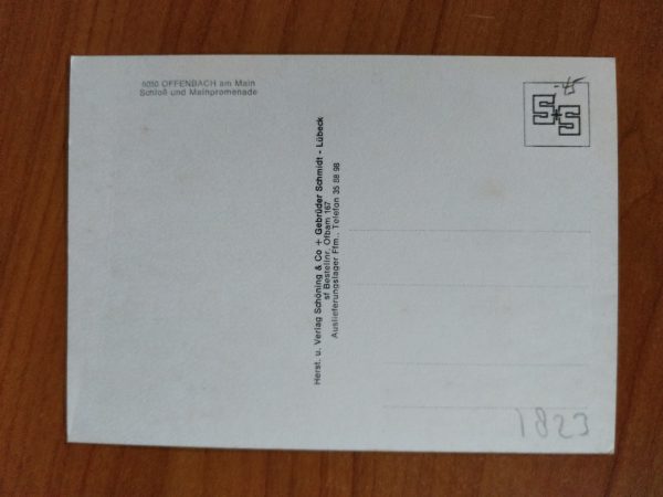 Postcard Offenbach am Main - Image 2