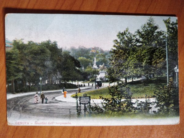 Postcard Genua 1910
