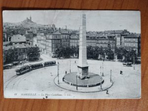 Postcard Marseille La Place Castellane