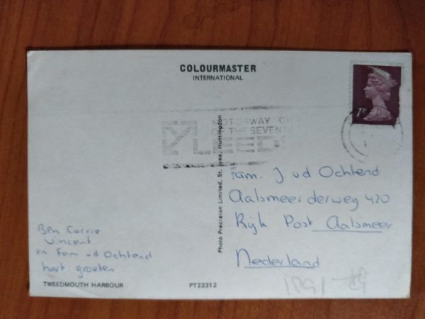 Postcard Tweedmouth Harbour - Image 2