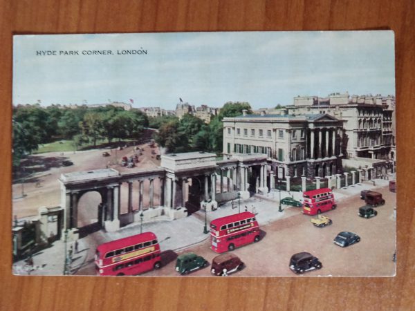 Postcard London Hyde Park Corner