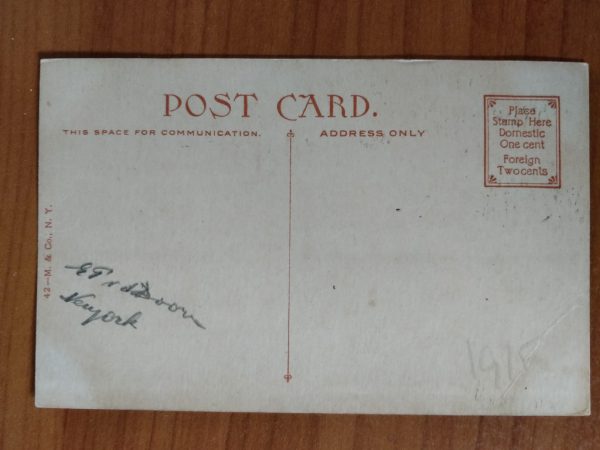 Postcard New York U S Custom House - Image 2
