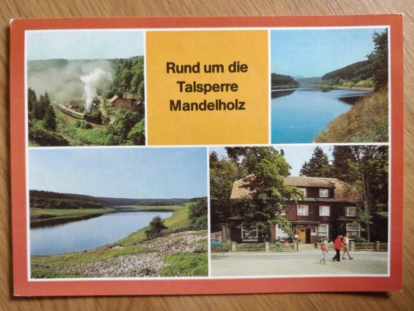 Postcard Rund um die Talsperre Mandelholz