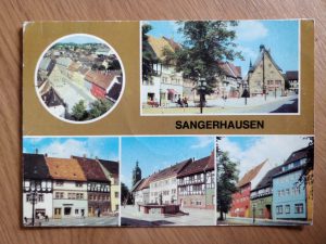 Postcard Sangerhausen 5 pictures