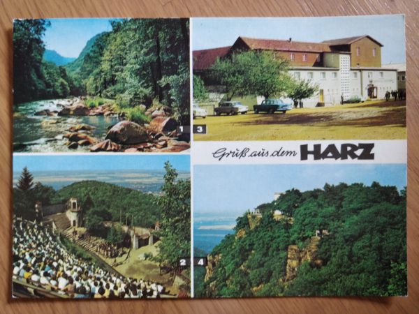 Postcard gruss aus dem Harz