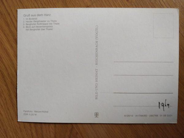 Postcard gruss aus dem Harz - Image 2