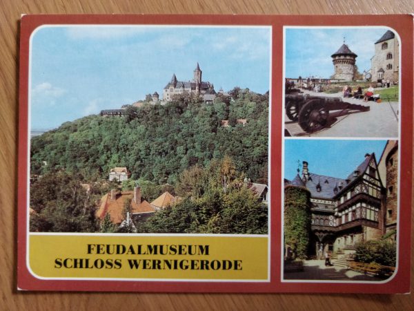 Postcard Feudalmuseum Schloss Wernigerode