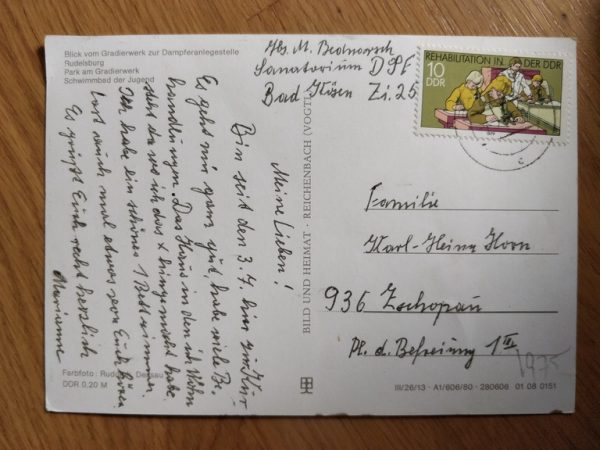 Postcard Bad Kosen Naumburg 4 pictures - Image 2
