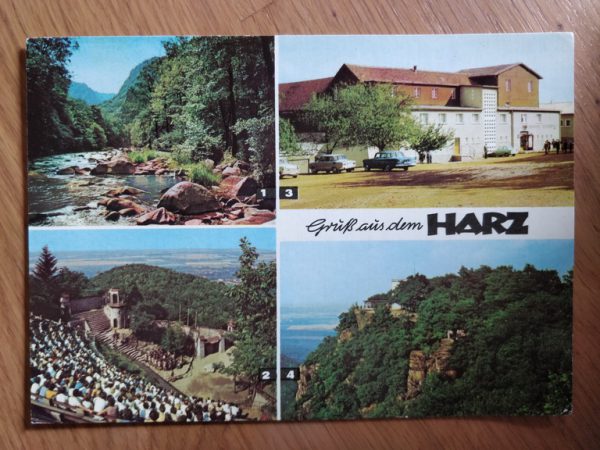 Postcard Grusse aus dem Harz