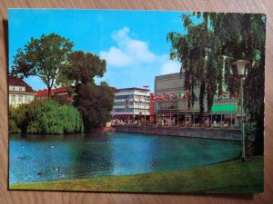 Postcard Neumunster Stadtzentrum