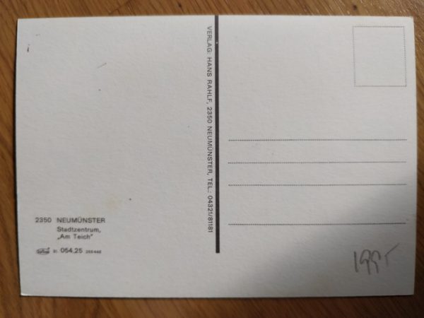 Postcard Neumunster Stadtzentrum - Image 2