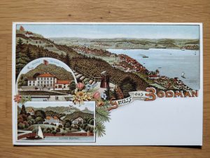 Postcard Gruss aus Bodman
