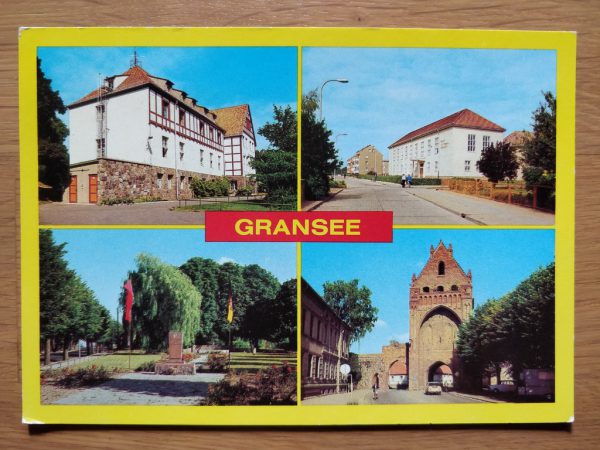 Postcard Gransee 4 pictures