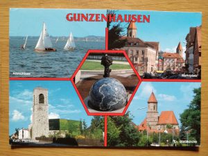 Postcard Gunzenhausen 5 pictures