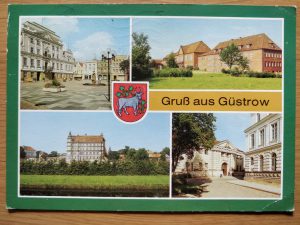 Postcard Gruss aus Gustrow