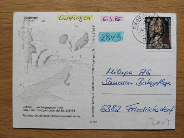 Postcard Goppingen - Image 2